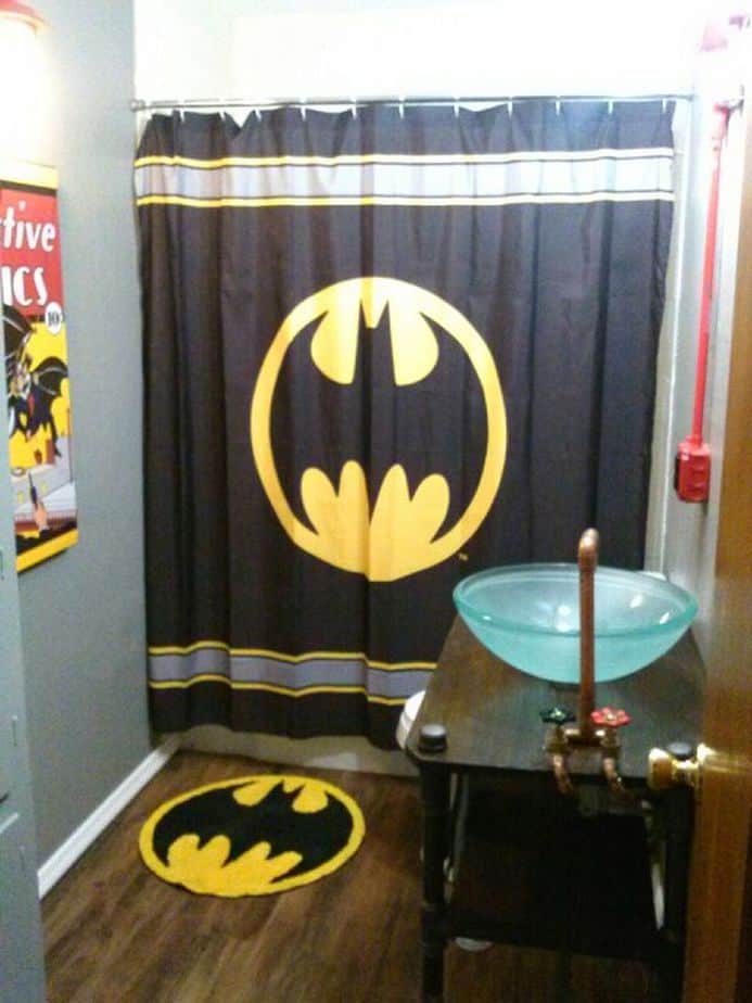 Unique Batman Bathroom