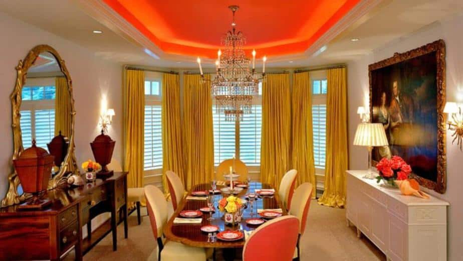 Dining Room Tray Ceiling