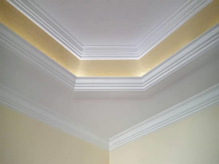 Tray ceiling crown molding 