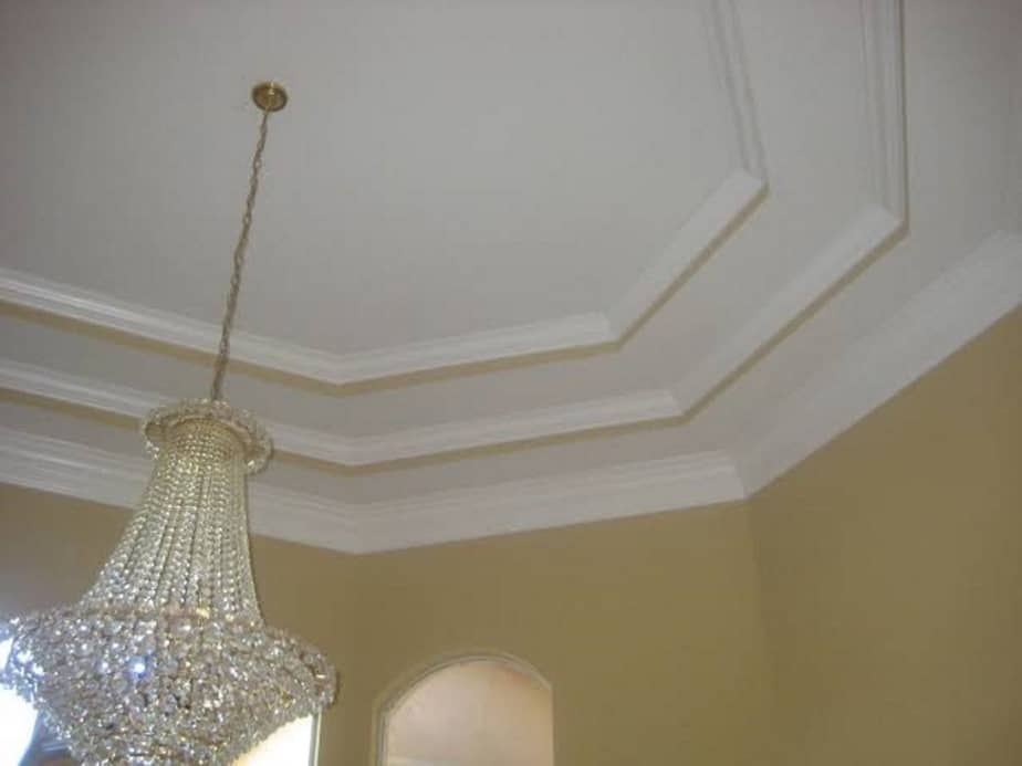Tray ceiling crown molding 