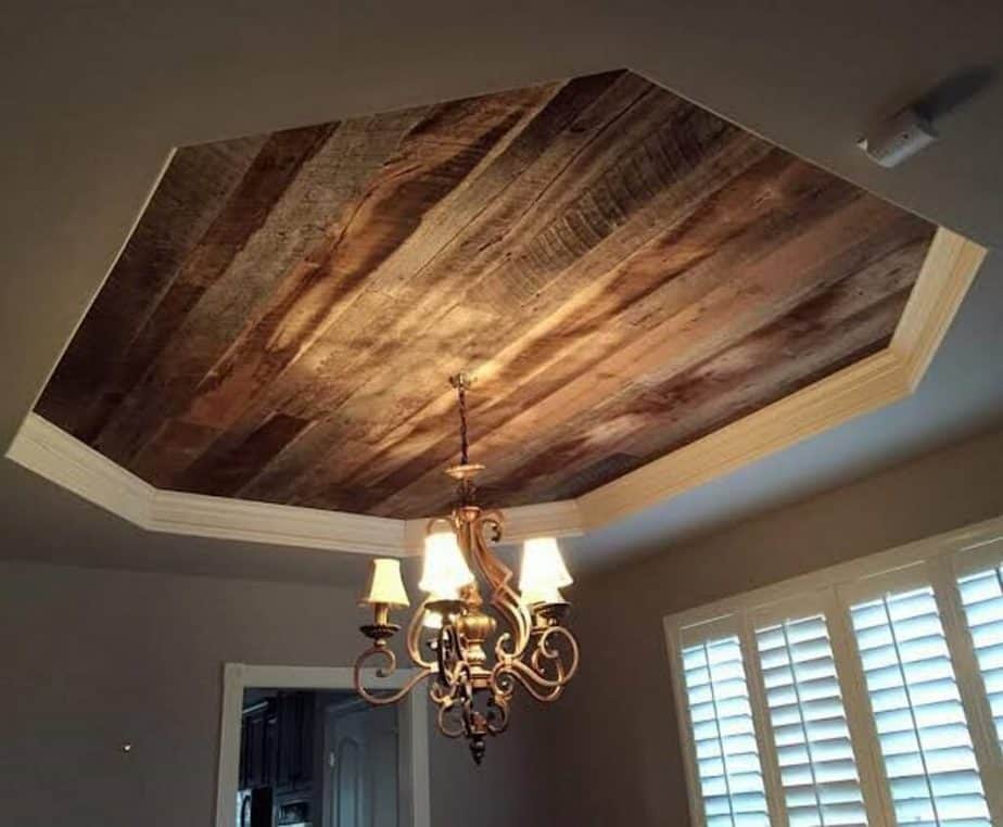 Wood Tray Ceiling 