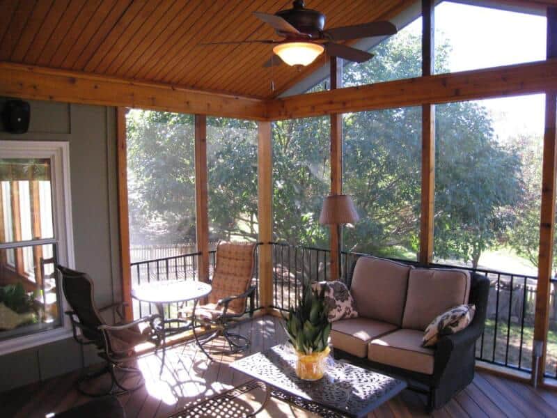 cozy Wood Ceiling Ideas for Porch