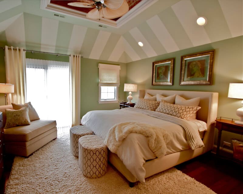 original Vaulted Ceiling Bedroom Ideas