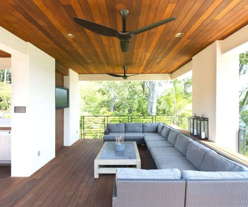 Outdoor Wood Ceiling Ideas  with decoration