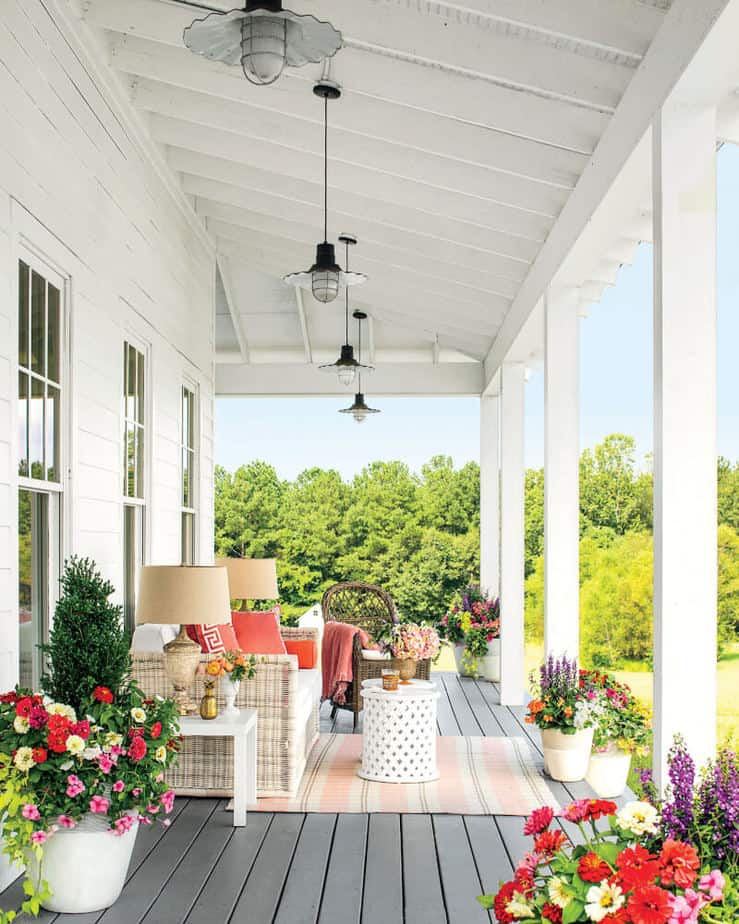 Small Porch Ceiling Ideas with beautiful look