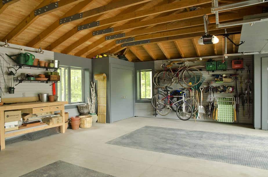 perfect Wood Garage Ceiling Ideas