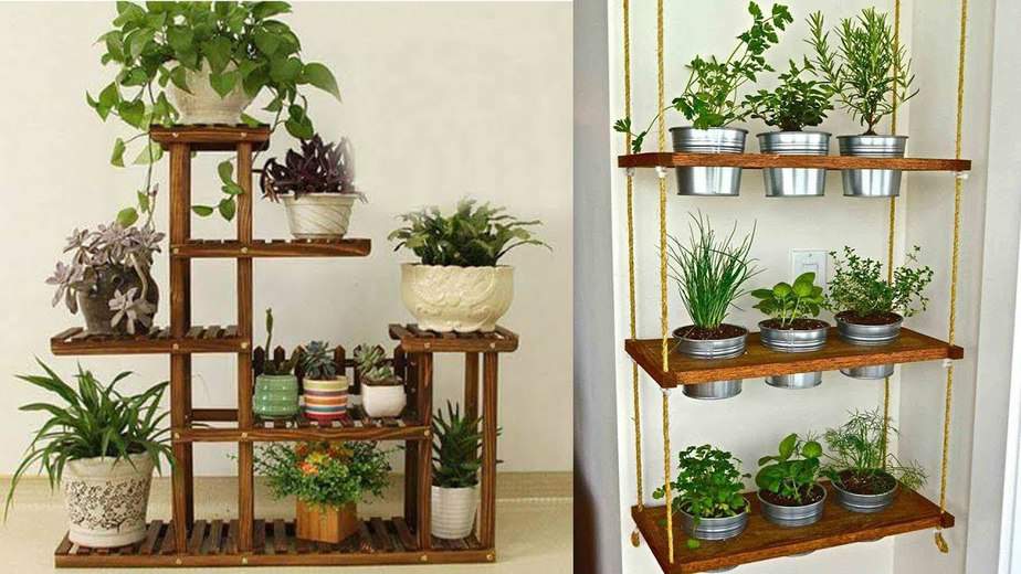 Assorted Stunning DIY Plant Stand for Your Various Interior Designs