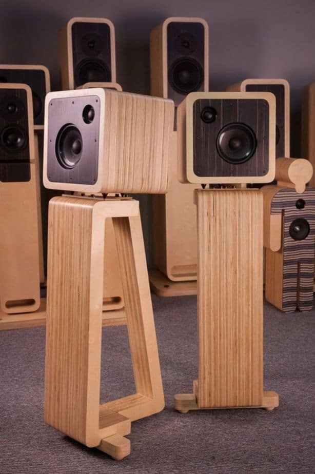 Being Creative in Building DIY Speaker Stand from wood