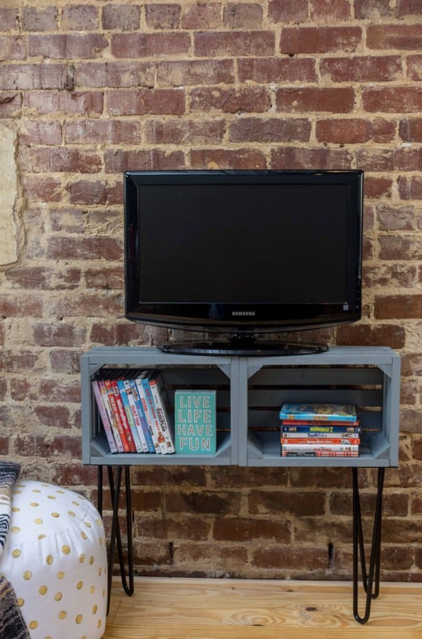Create DIY TV Stand with Hairpin Legs