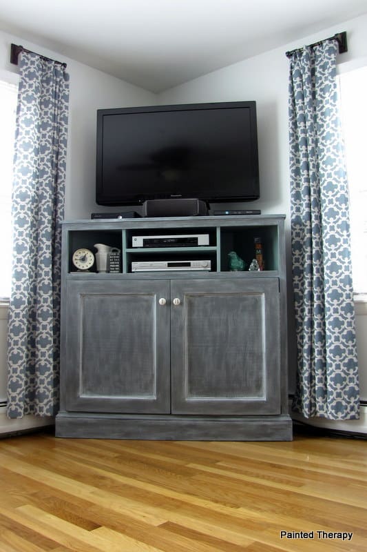 Tall Corner DIY TV Stand