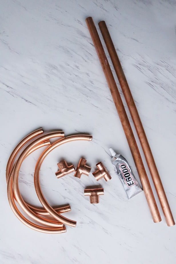 diameter for both copper coil and pipes