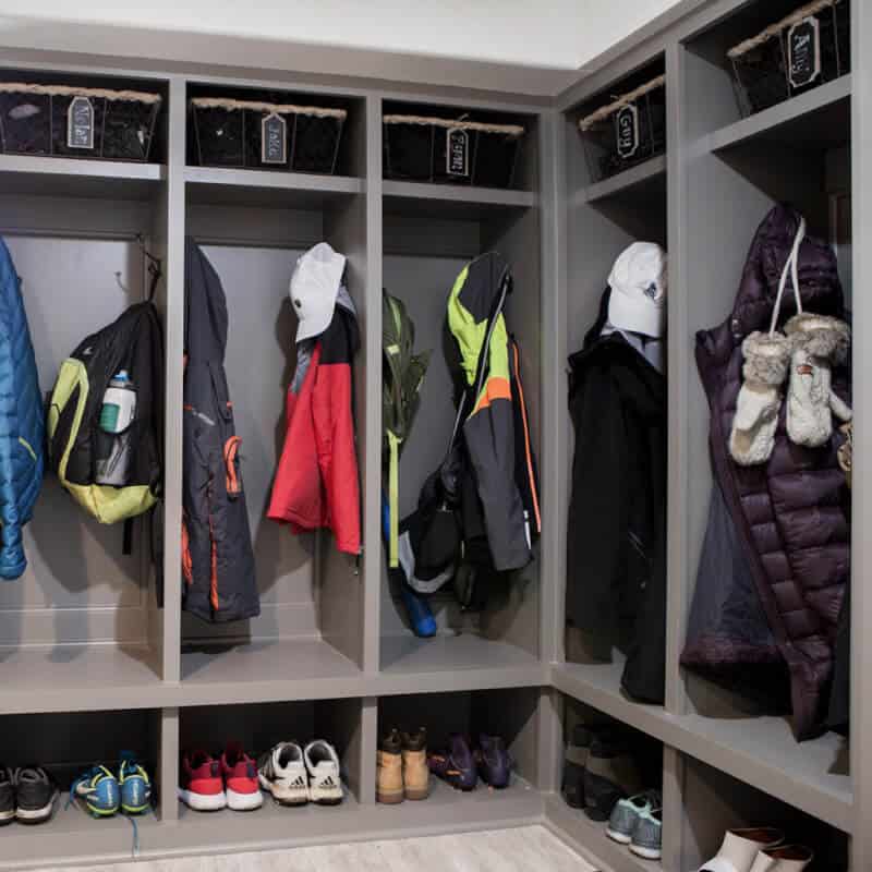 Organized Shoe Closet