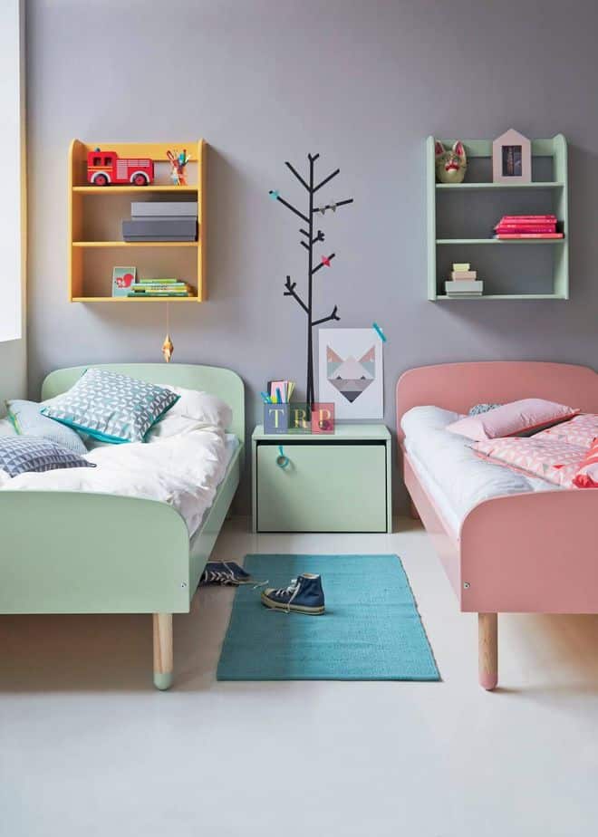 Pastel Pink and Blue Bedroom Ideas