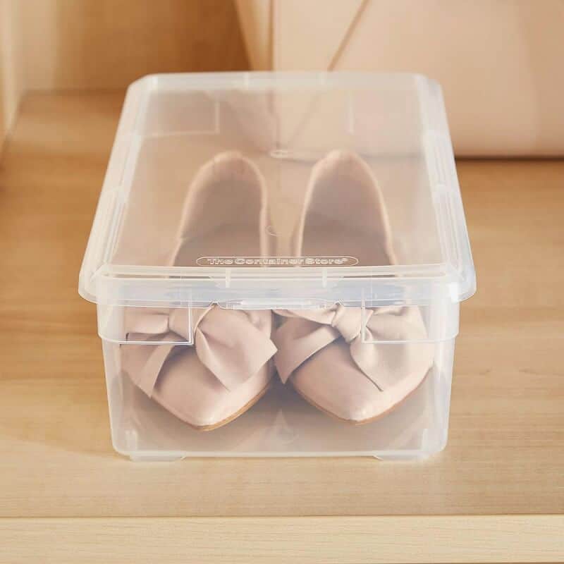 Transparent Shoe Boxes