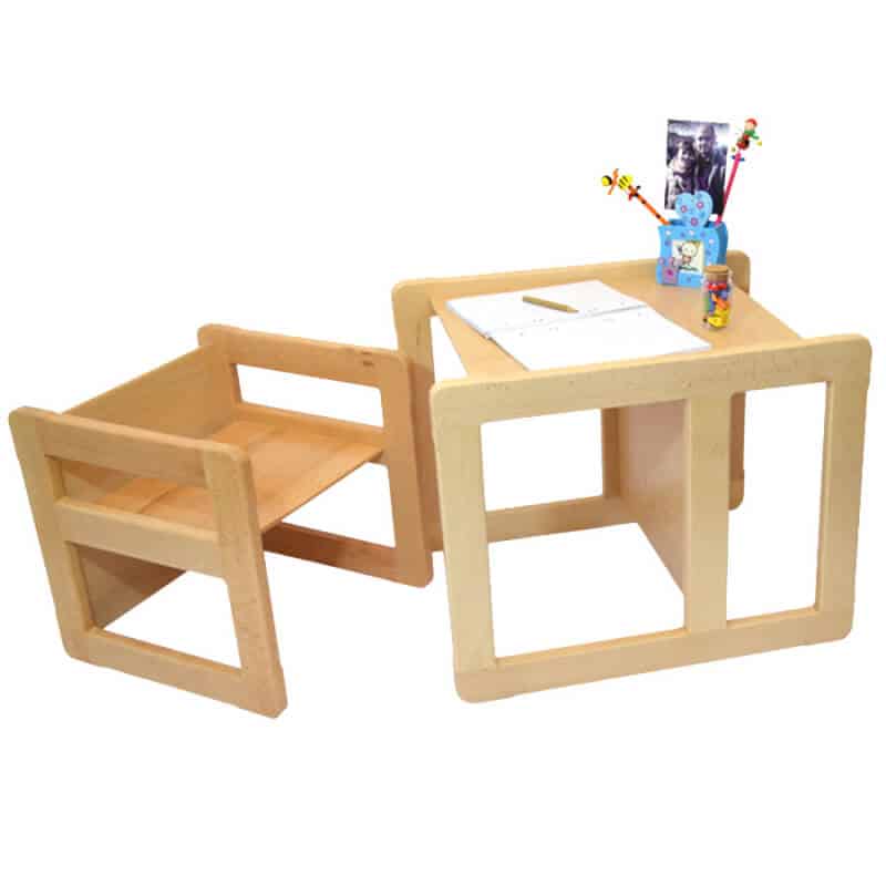 Unique multifunction wooden chair