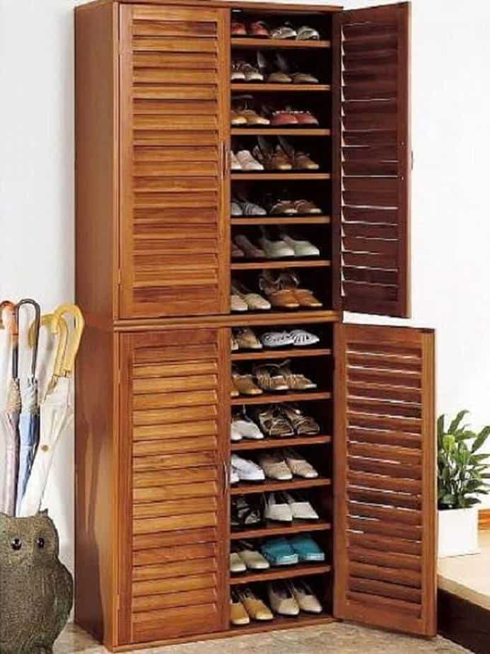 Wooden Shoe Cabinets