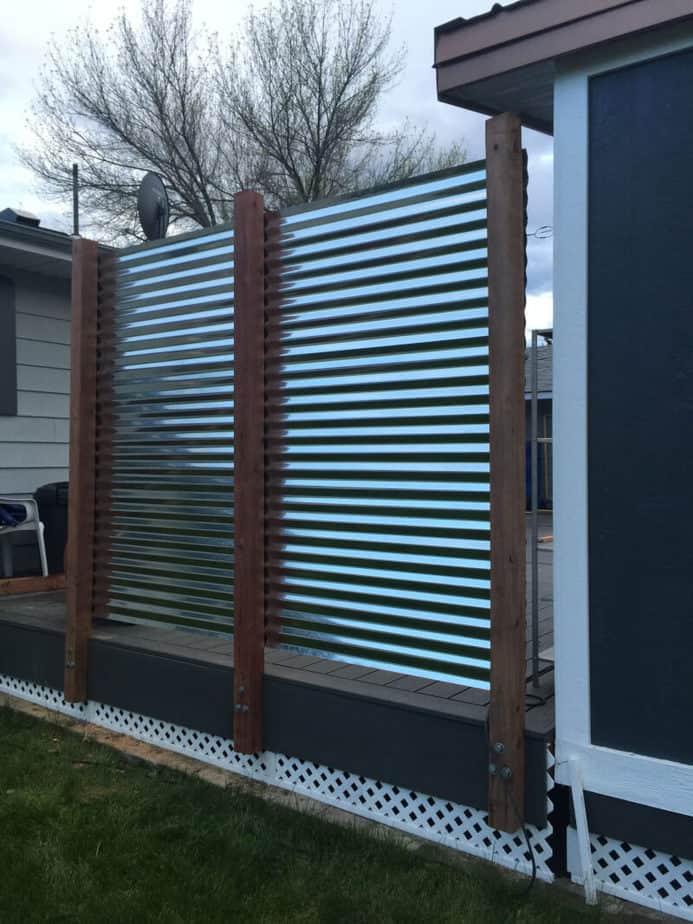 Simple Metal Fence