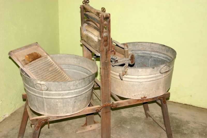 The First Model of Washing Machines
