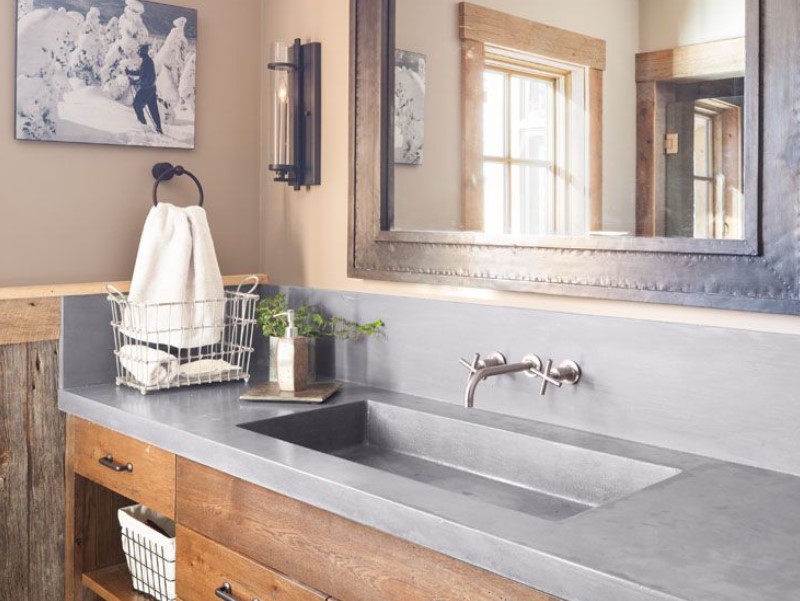 15 Bathroom Countertop Ideas 2020 (and Their Plus Points) 9