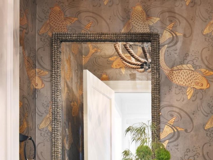 35 Bathroom Wallpaper Ideas 2020 (You Can Try Today) 5