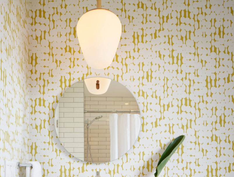 35 Bathroom Wallpaper Ideas 2020 (You Can Try Today) 7