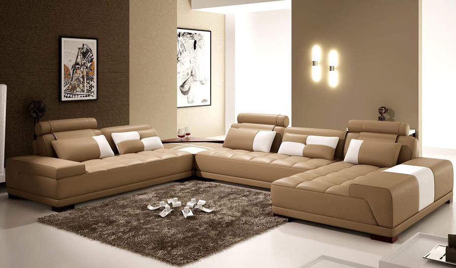 Refreshed Total Brown Couch Living Room 