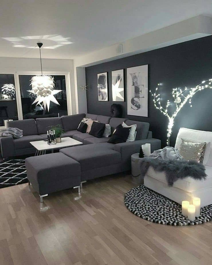 Sparkling Grey Living Room
