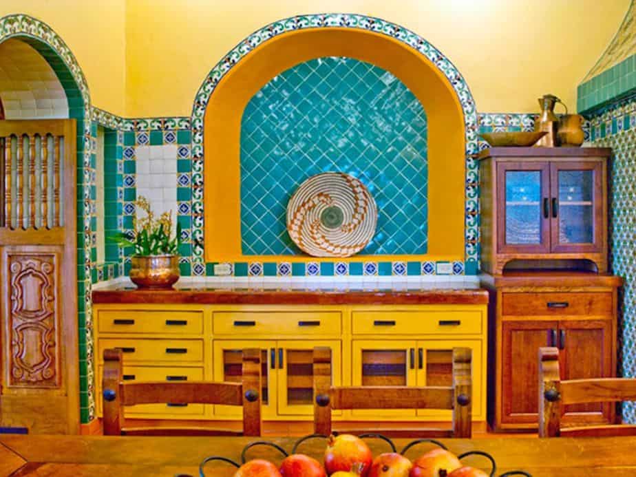 Captivating Colorful Kitchen