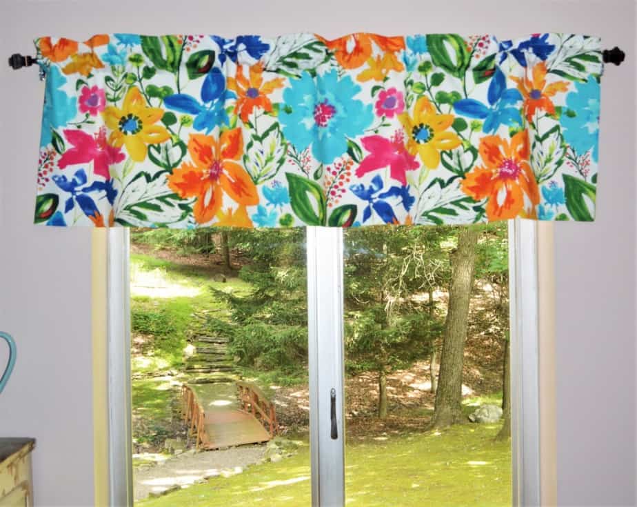 Floral Kitchen Valance