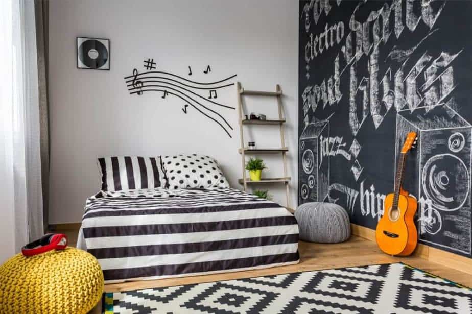 Handmade Bedroom Accent Wall