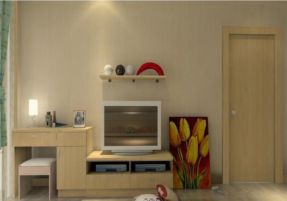 Light Bedroom TV Stand