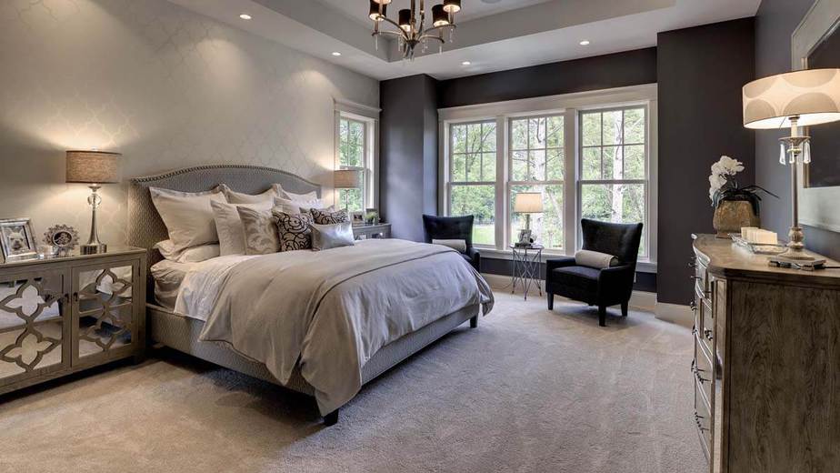 Creative Grey Bedroom