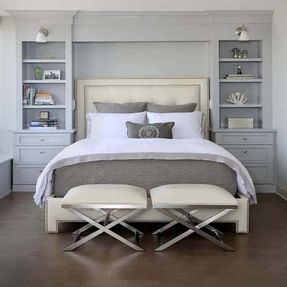 Peaceful Grey Bedroom