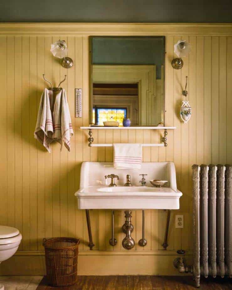 Bright Beadboard Bathroom