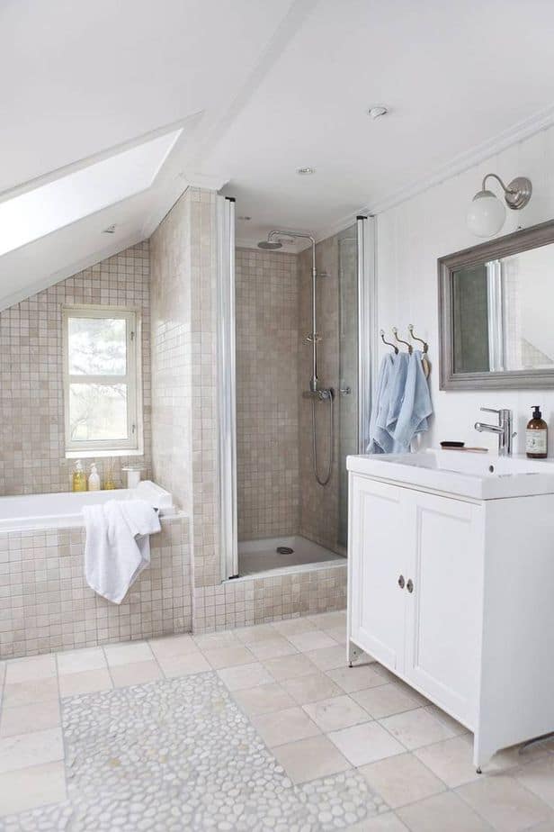 Clear Attic Bathroom