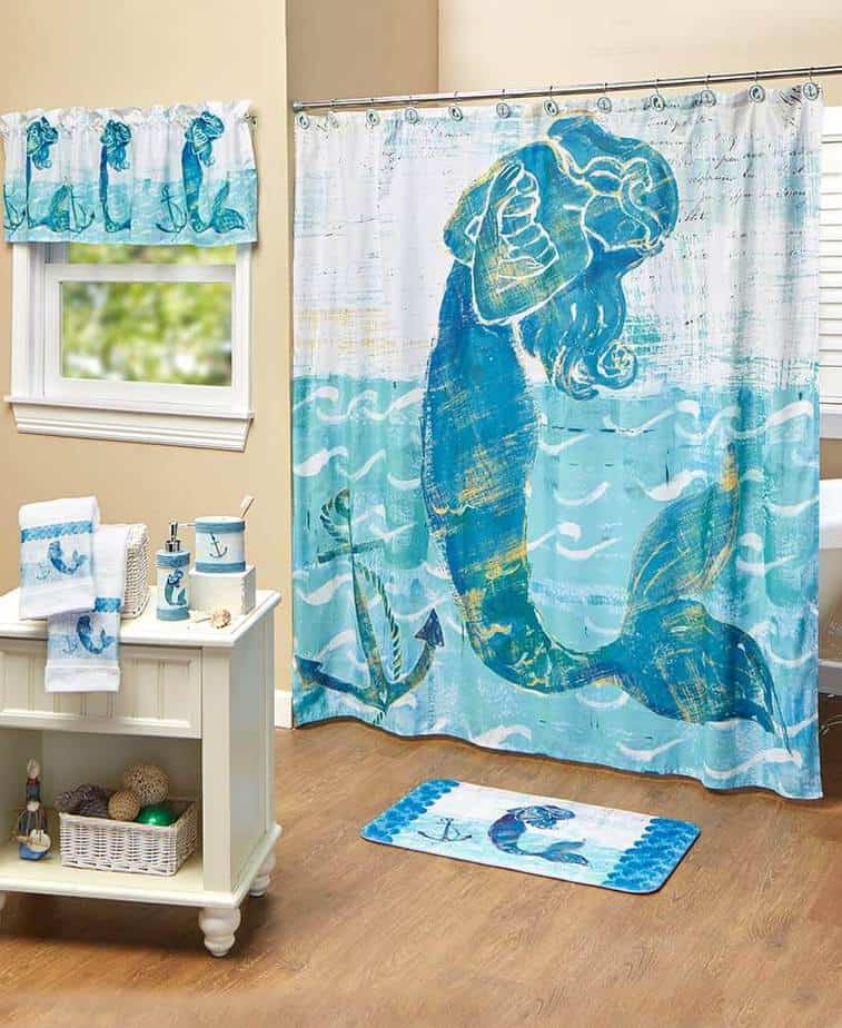 Comfortable Mermaid Bathroom