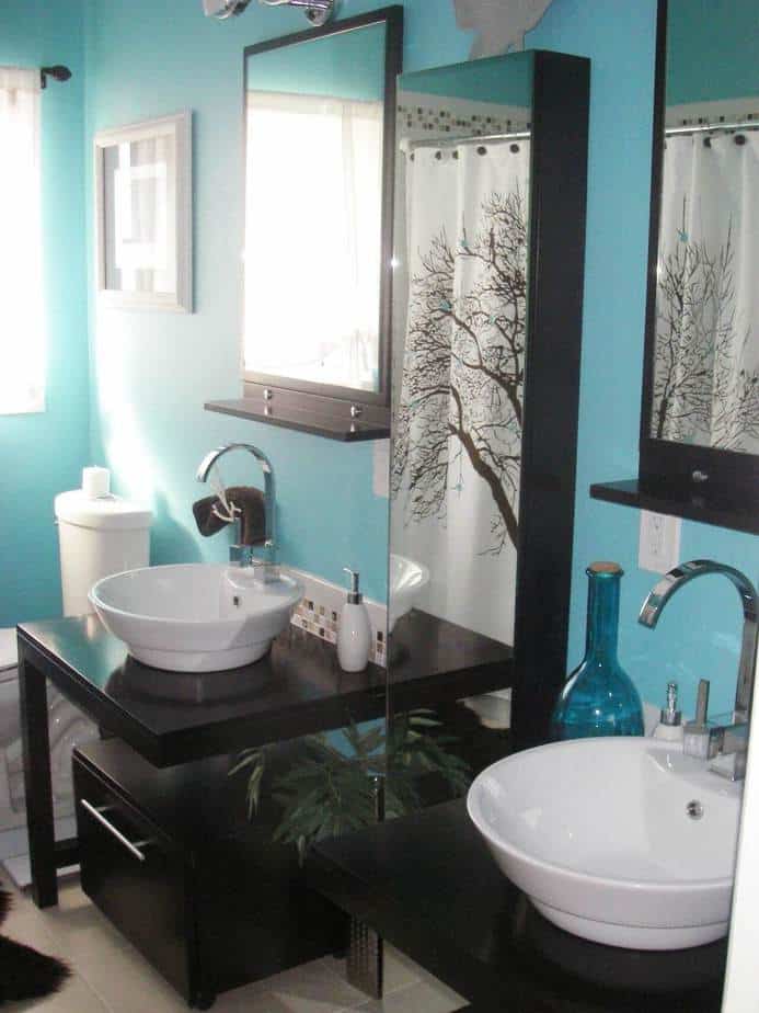 Fabulous Teal Bathroom