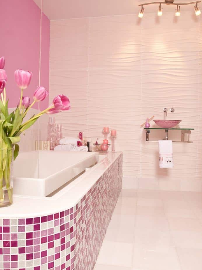 Girly Elegant Bathroom