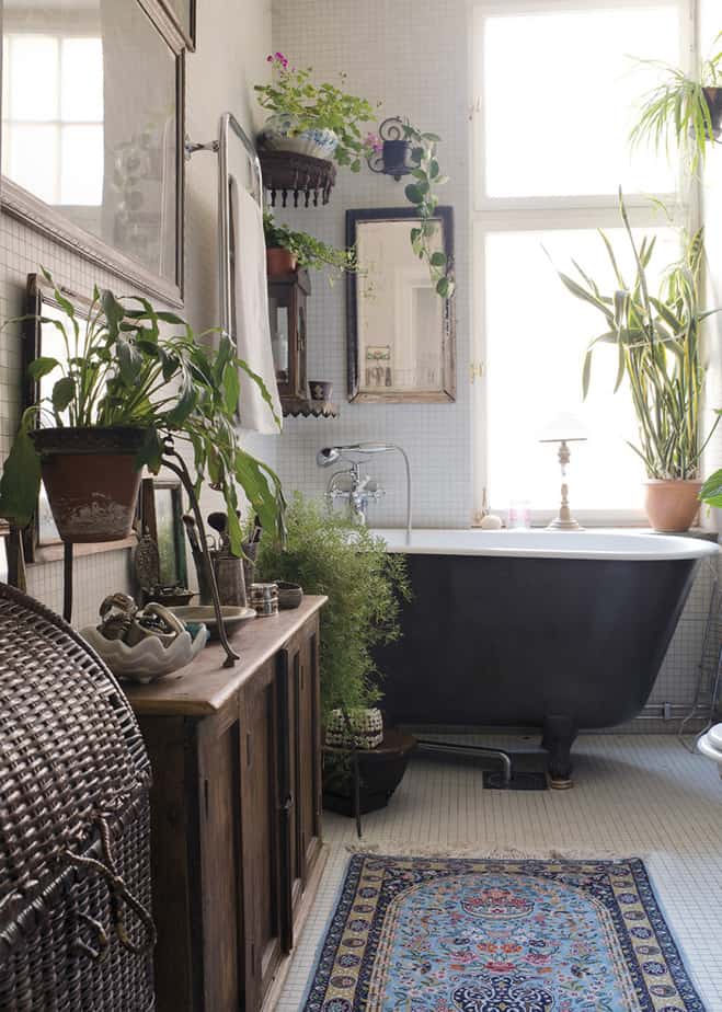 Fresh Boho Bathroom