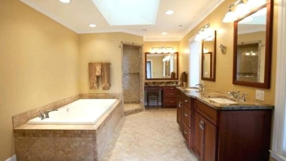 Lavish Tan Bathroom