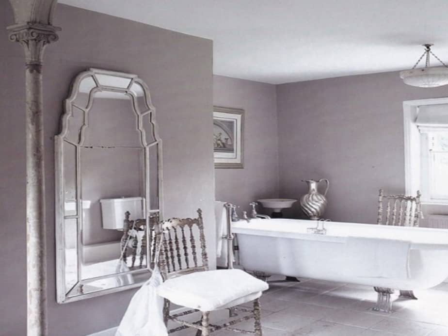 Nice Lavender Bathroom