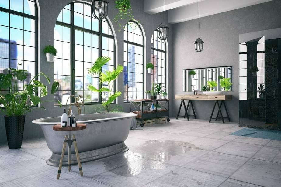 Ultra-Fresh Grey Bathroom