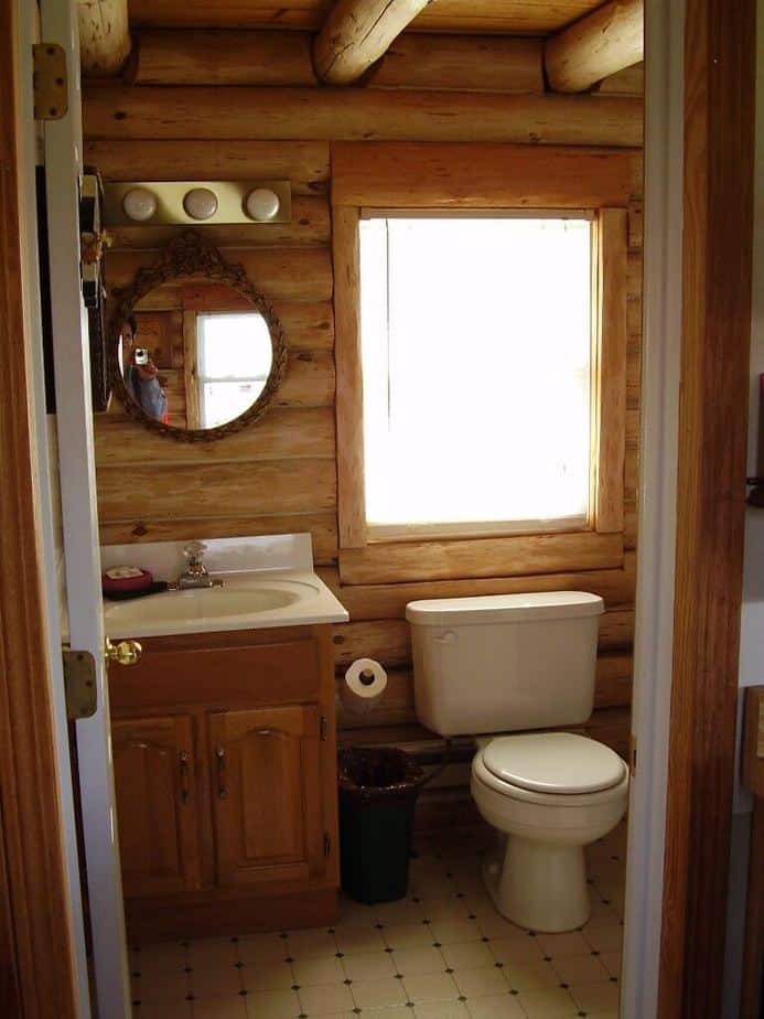 Small Cabin Bathroom