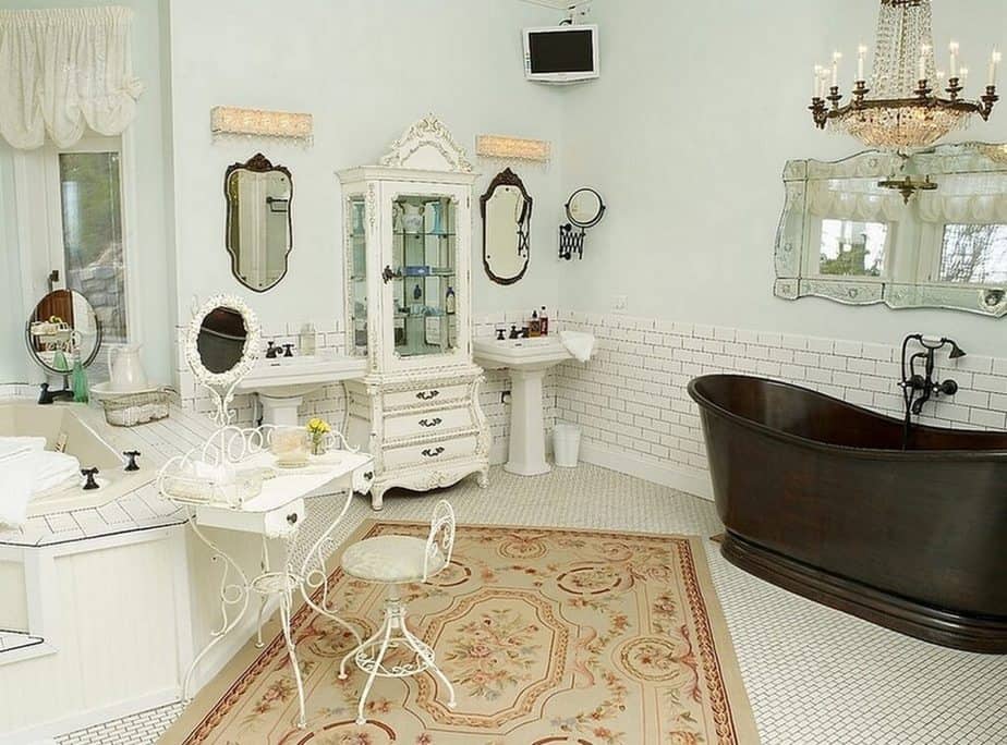 Splendid Shabby Chic Bathroom