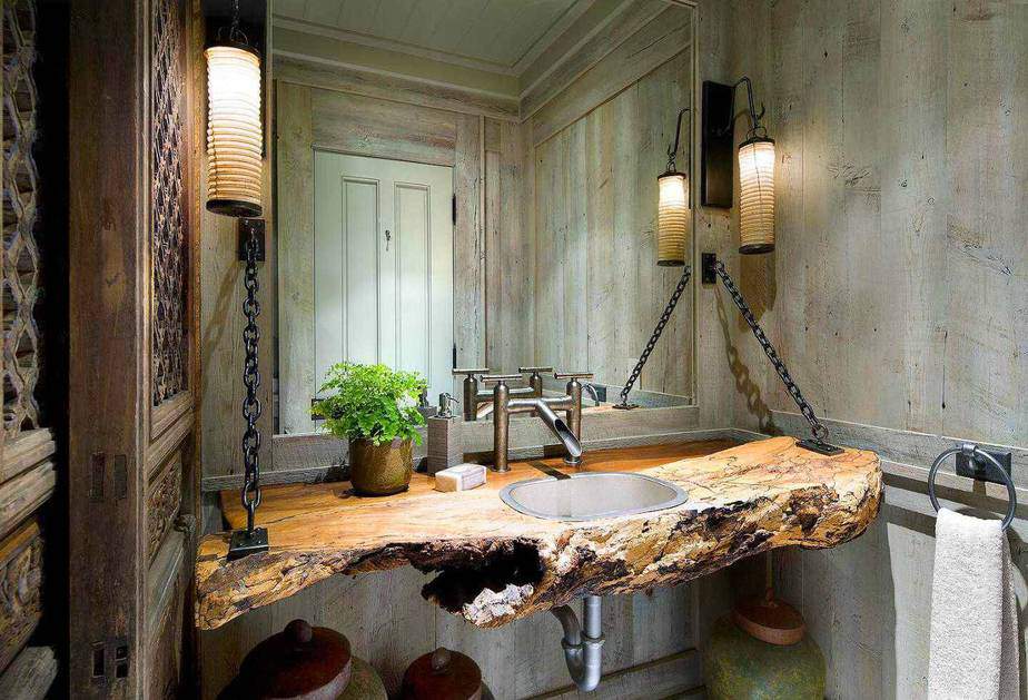 Superb Cabin Bathroom