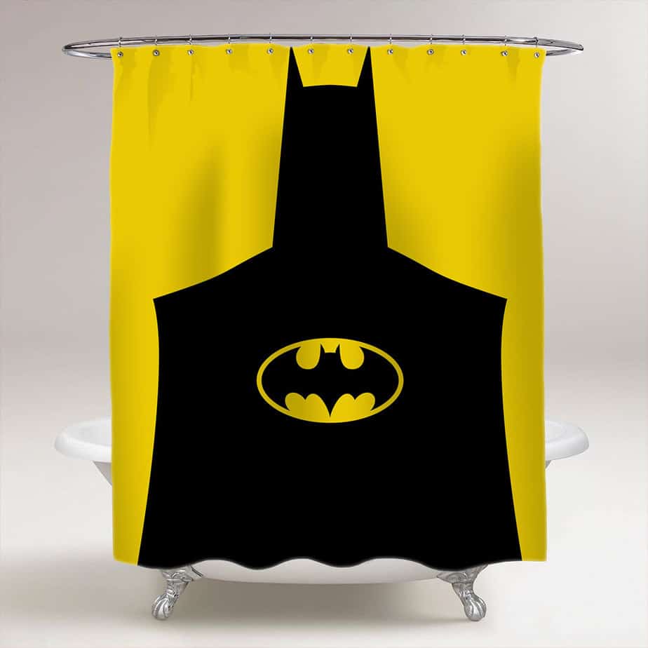 Vibrant Batman Bathroom