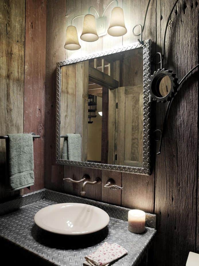 Traditional Steampunk Bathroom