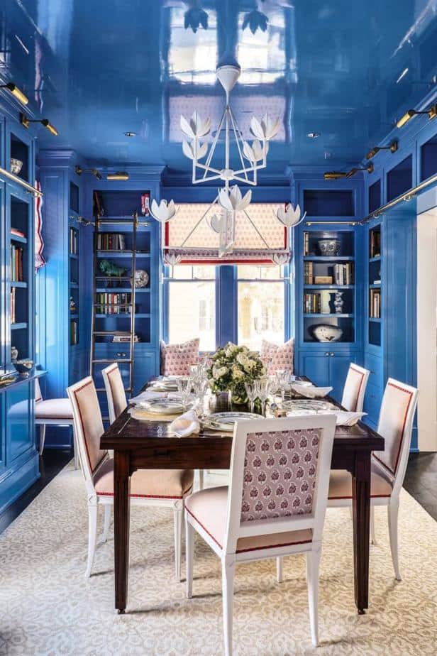 Colors That Go with Blue Interior Design looks classy